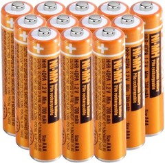 4/6/8 For Panasonic Cordless Phones Rechargeable Batteries 1.2V AAA Ni-MH 700mAh