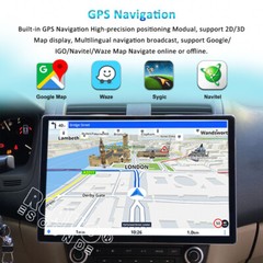 13.1”Android 8 CORE 6+128GB Car stereo Headunit DSP Carplay 2K QLED GPS FM 2DIN