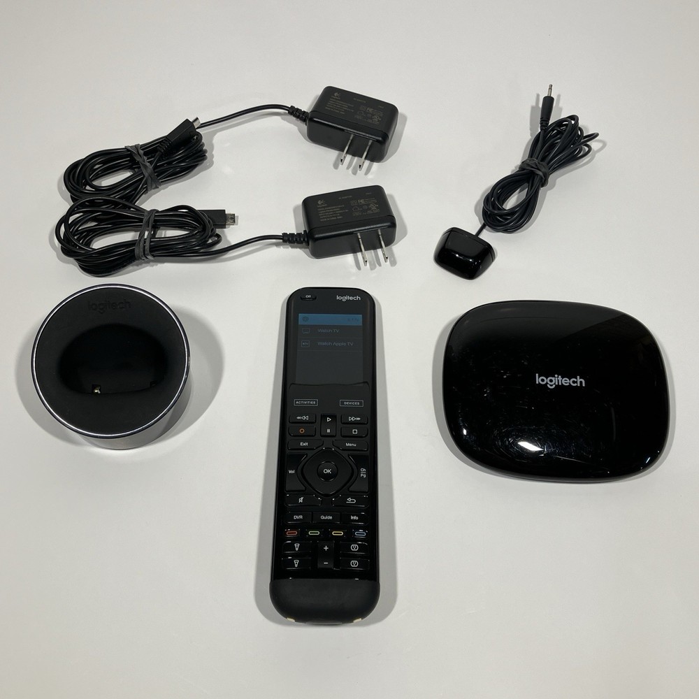 Logitech Harmony Elite Remote Control System with Hub, Cradle, and 1 IR Blaster