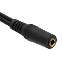 2 Pack 3.5mm Audio to 2 RCA Cable 1/8″ Stereo Female to 2RCA Male Y Splitter Aux