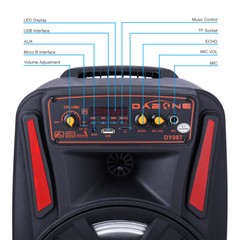 1000W Portable Wireless Bluetooth Speaker Super Bass Stereo Radio FM TF AUX USB