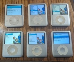Apple iPod Nano 3rd Generation Silver 4GB NEW BATTERY, ( Holds 1000 Songs)