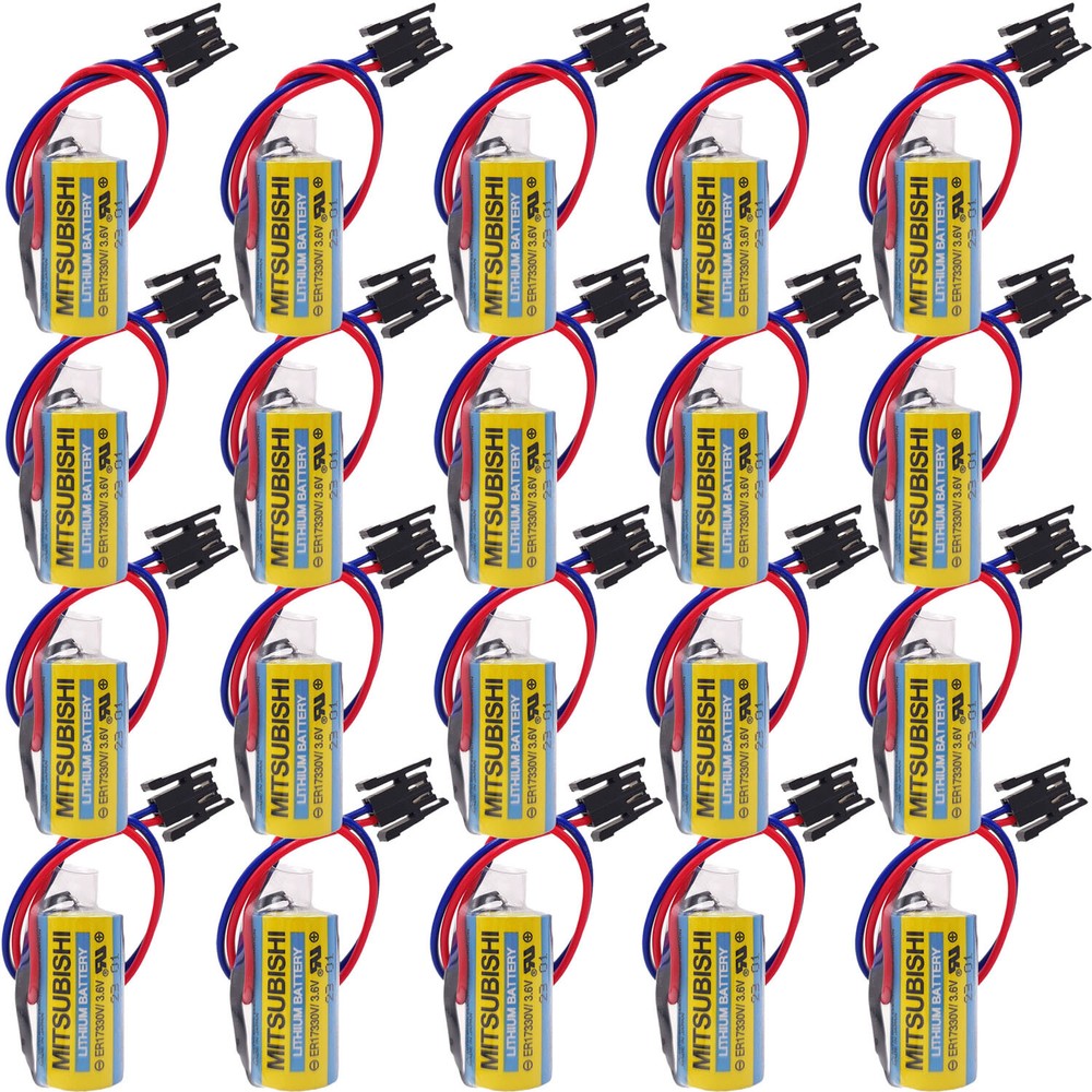 US Stock 20X MR-BAT ER17330V/3.6V Mitsubishi A6BAT PLC Battery