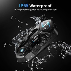 1-2 pack M1-S PRO Motorcycle Helmet Intercom Motorbike Bluetooth Headset