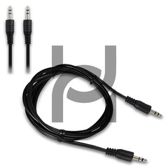 Car AUX Audio Cable 1M 3.5mm Male to Male Stereo Cord For PC iPad Speaker
