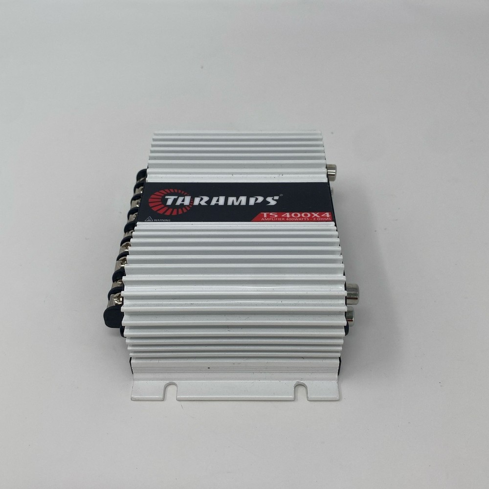 Taramps TS 400×4 V2 4-Channel Car Amp 400W RMS Silver/Black Small