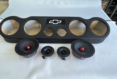 4×6.5 -2x Super Twitters Universal Roof Rack With Logo Speakers Not Included