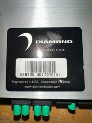 USED Diamond Audio HXM800.4D 800 Watt Amplifier