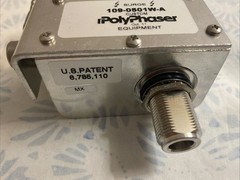 PolyPhaser 109-0501 W-A 700MHz to 1000 N M/F Bulkhead Coaxial RF Surge Protectr