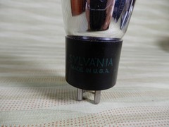Sylvania Green Leaf Type 45 Vacuum Tube Amplitrex Tested 113% Gm