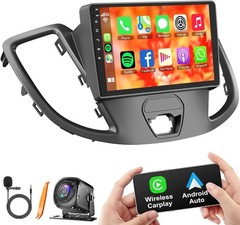 4+64G Android 13 Car Radio for Ford 2013-2019 Transit, 9 Inch IPS Touch Screen