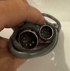ARB-704 PNP cable, Yaesu 8 pin mini-din to 5 pin DIN for amplifier keying only