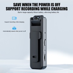 HD1080P Audio Video DVR IR Night Cam WIFI 2K Camcorder Police Body Camera 2024