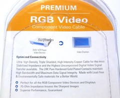 BAFO Premium 24K Gold Plated RGB Component Video Cable 10′ 10FT Retail Pack