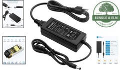 5V 8A Power Supply Adapter with 5.5mm x 2.5mm DC Plug for LED Lights