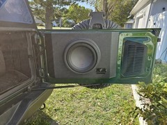 2021-2023 Ford Bronco Tailgate Subwoofer Enclosure / Sub Box For Single 10″