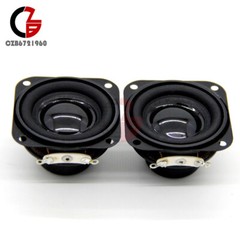 2PCS 53mm 2″ 40mm 1.5″ Magnetic Speaker 4ohm 10W/5W Bass Multimedia Speaker