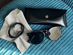 Smart Audio Bluetooth Sunglasses, Wireless Music, IPX4 Waterproof, UV400, BLACK