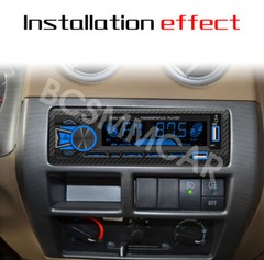 Radio Car Stereo 1 Din Bluetooth MP3 Player FM Receiver AUX USB TF BT Head Unit