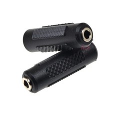 1pc Stereo 3.5mm Aux Female to Female 1/8″ Jack Audio Coupler Adapter Converter