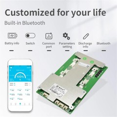 JBD BMS Smart 4S 12V 100A Lifepo4 Battery Protection Board Same Port w/ Balance