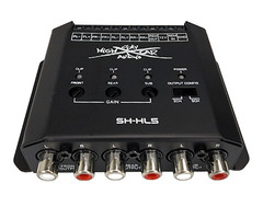 Sky High Car Audio 5 Channel Hi to Low Converter Line Output LOC RCA Adapter