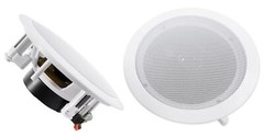 Pair Rockville HC655-16 6.5″ 500 Watt In-Ceiling Home Theater Speakers 16 Ohm