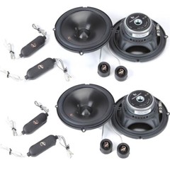 2 Pair Infinity PR603CF 6-1/2″ 2 Way component Speakers Car Audio System 150W