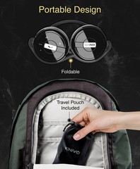 BTH240 PRO Bluetooth Wireless Headphones (On-Ear, HiFi Stereo Music, 30 Hours Pl