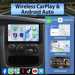 (4GB+64GB) Car Stereo for Dodge RAM 1500 2500 3500 (2002 4GB RAM + 64GB ROM