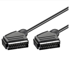 Premium 4-FT Scart RGB AV Cable Male To Male