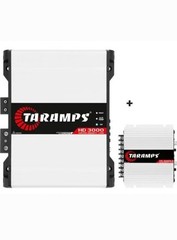 Taramps HD3000 – 1 Ohms + Taramps TS400X4 – 2 Ohms / Digital Amplifiers