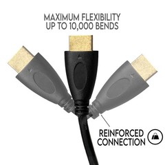 4K HIGH SPEED HDMI CABLE 2.0 1FT 2FT 3FT 6FT 8FT 10FT 15FT 20FT 35FT 50FT 75FT