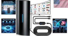 2026 Upgraded HD TV Antenna – Indoor/Outdoor, 8K Support, 100 Miles Range