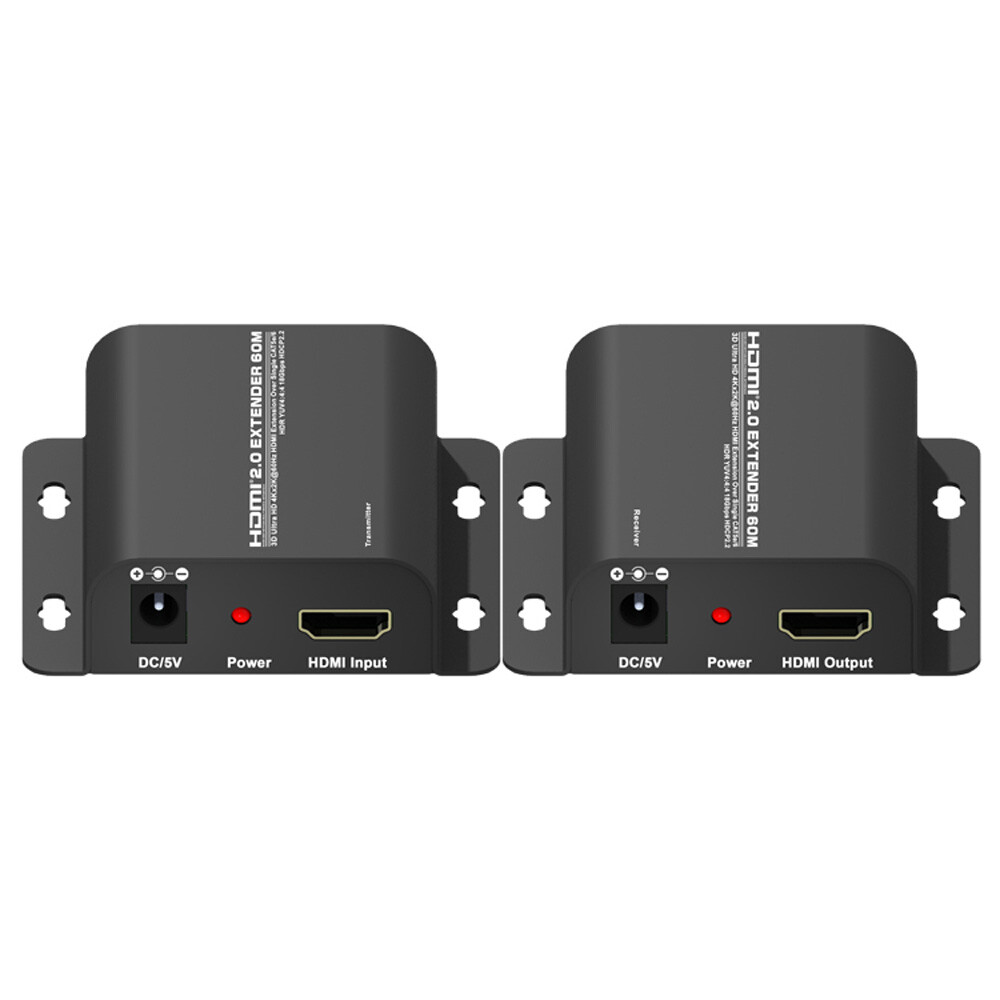 HDMI Extender Over Single Cat5e/6 60M Ultra HD 4Kx2K@60Hz 200ft