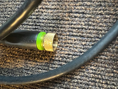 Several 18 AWG CATV Coaxial Cable- 6 Ft- 3 ft etc.