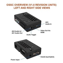OSSC V1.8 Video Converter HDMI-compatible Output Support Retro Game Console ot25