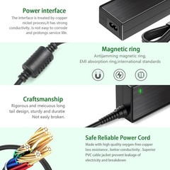 24V 2.5A DC Power Supply Adapter, 60W AC 100-240V 50-60Hz to 24Vdc 2.5Amps Tr…