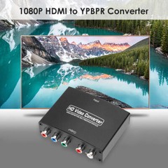 HDMI-compatible to YPBPR Component Converter 1080P Video R/L Audio Adapter
