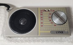 Vintage Lynx AM/FM Portable Radio (Model LK-8) – Made in Hong Kong