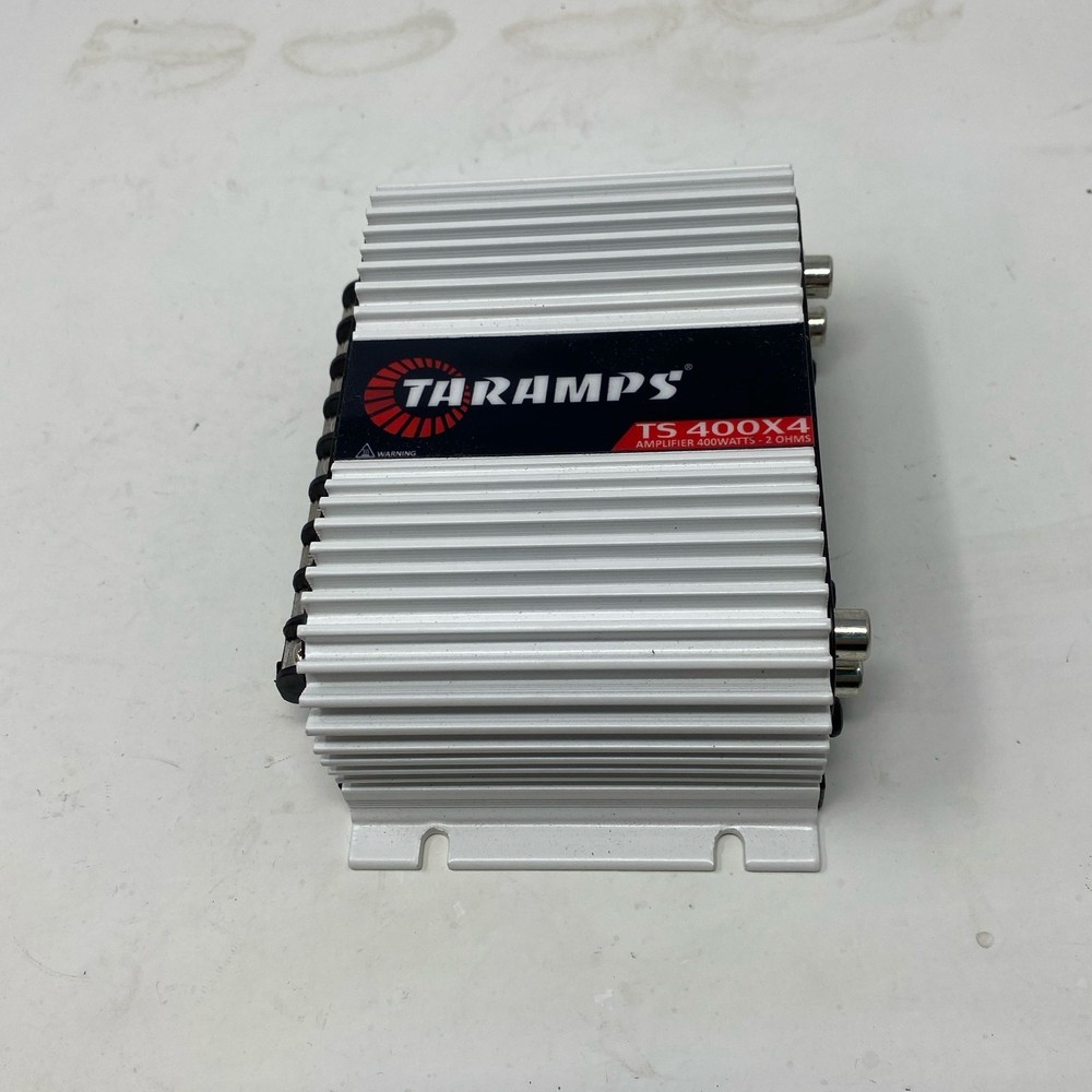 Taramps TS 400×4 V2 4-Channel Car Amp 400W RMS Silver/Black Small