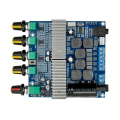 Bluetooth TPA3116 Power Amplifier Board Digital HIFI Module 12-24V 100W+50W+50W