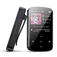 MP3 Player 32GB HiFi Lossless Sound Bluetooth Clip Music Voice Recorder FM Radio