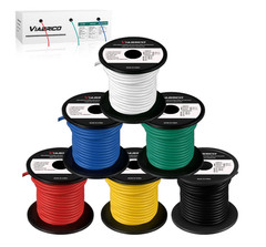 16 Gauge Wire 600FT, 16 AWG Auto 100ft Each Spool 6 Colors Copper Clad Aluminium