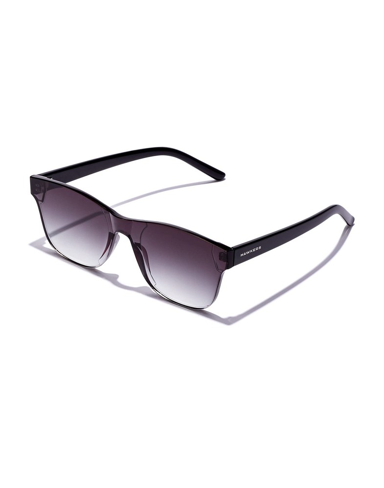 Hawkers Idle – Polarized Rectangular Sunglasses – Unisex Adults Grey · Black