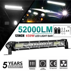 10″ inch 450W LED Work Light Bar Combo Spot Flood Driving Off Road SUV Boat ATV