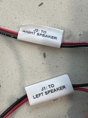 Pair GC0401L Miniature Rectangular 8Ω 2-4 Watt Display Board Gaming Speakers NEW