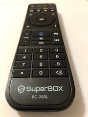 SuperBOX Remote Backlight,Bluetooth for S5 Max, S6 Max, S7 Max,Elite Ultra