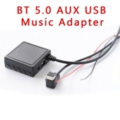 BT 5.0 AUX USB Music Adapter MIC Audio Cable For Pioneer Radio IP-BUS P99 P01
