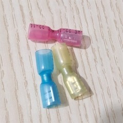 Female 22-10 AWG Heat Shrink Wire Spade Connectors Quick Disconnects Terminals